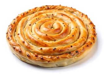 Fototapeta premium Spiral Cheese or Meat Borek