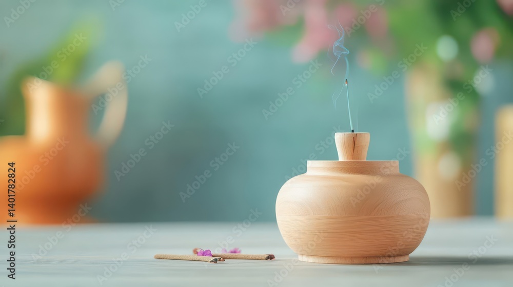 Aufkleber richly textured wooden surface with natural grain patterns bathed in soft light creating an inviting