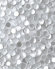 Collection of Silver-Toned Circular Discs