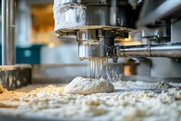 Industrial Dough Dispenser and Dough Portion