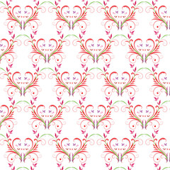 Floral pattern, pattern, background, flower, flower background

