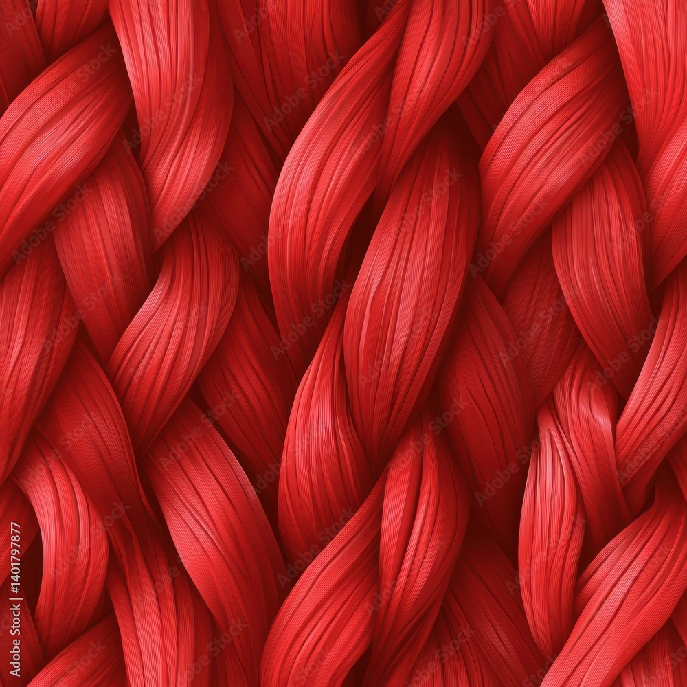 Poster stylized muscle fiber pattern in seamless red texture ideal for backgrounds and designs