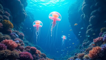 The Deep Sea Wonderland of Dreamy Jellyfish