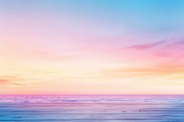 Obraz premium Breathtaking Sunset with Vibrant Pink Sky and Deep Blue Ocean Waves Creating a Peaceful and Tranquil Atmosphere Perfect for Relaxation and Reflection