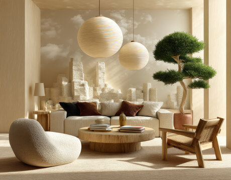 Modern Minimalist Living Room Design