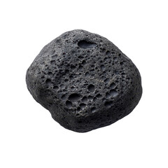Fototapeta premium ultra realistic uhd photo of Lava stone pawn on transparent background