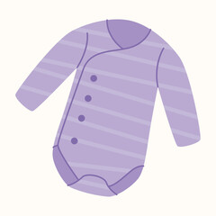 Body for kids. Vector illustration in cartoon style. For boys and girls.