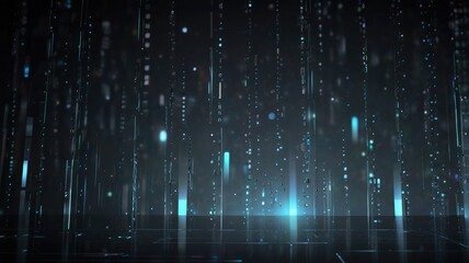 fiber optics background with lots of lights spots