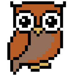 Pixel Art style illustration of animals	