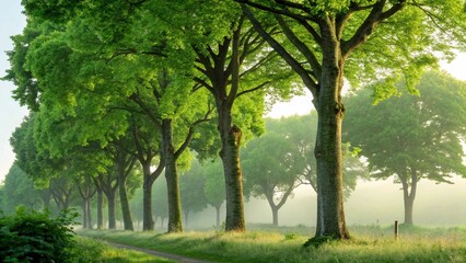 Obraz premium trees in the forest