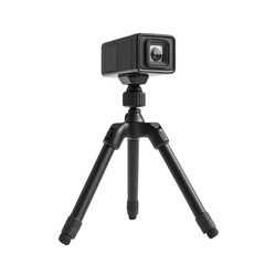 4K Action Camera on transparent background