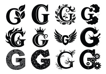 Collection of Creative G Letter Logos