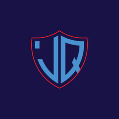 Corporate Shield Logo with Letter Combination