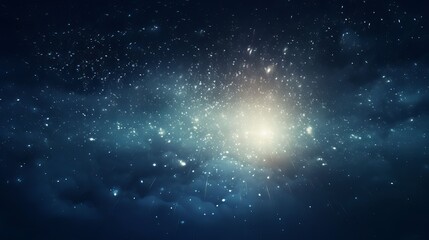Stardust Explosion Background | Glowing Galaxy Light Burst | Cosmic Stars & Space Scene | Beautiful Night Sky Universe Wallpaper | Shining Galaxy Light in Dark Space
