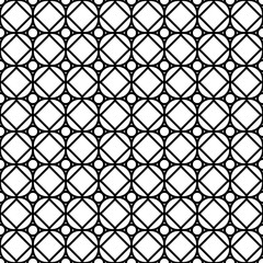 seamless pattern designed with abstract style and black color	