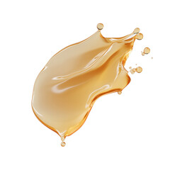 A splash of liquid creates a dynamic and elegant display, capturing the essence of movement and fluidity 