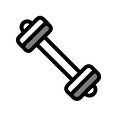 Dumbbell for Fitness Exercise Icon Design