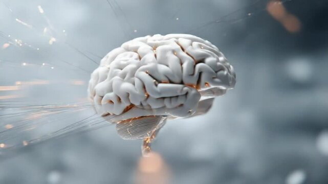 Brainpower Unleashed:  A striking, conceptual image of a human brain, exploding with energy and sparks, symbolizing the power and potential of the mind.  This image speaks to innovation, creativity.