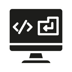 An expanded code view or full-screen coding environment.