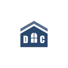 Modern Home Improvement Logo Design with Roof Icon