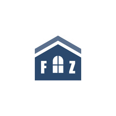 Modern Home Improvement Logo Design with Roof Icon