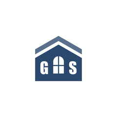 Modern Home Improvement Logo Design with Roof Icon