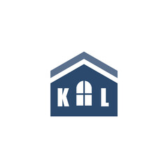 Modern Home Improvement Logo Design with Roof Icon