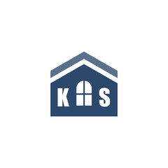 Modern Home Improvement Logo Design with Roof Icon