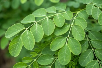 close up photo of Moringa oleifera