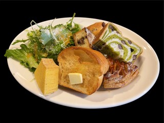 delicious food on the table