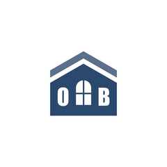 Modern Home Improvement Logo Design with Roof Icon