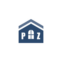 Modern Home Improvement Logo Design with Roof Icon