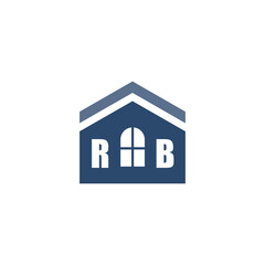 Modern Home Improvement Logo Design with Roof Icon