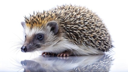 Obraz premium Adorable Hedgehog PNG, Cute Hedgehog Image, Free Hedgehog Clipart, Hedgehog Background, Hedgehog Pictures, High-Resolution Hedgehog