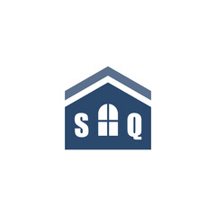 Modern Home Improvement Logo Design with Roof Icon