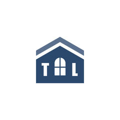 Modern Home Improvement Logo Design with Roof Icon