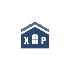 Modern Home Improvement Logo Design with Roof Icon