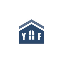 Modern Home Improvement Logo Design with Roof Icon