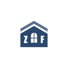 Modern Home Improvement Logo Design with Roof Icon