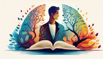 003-052-093-Digital storytelling about overcoming health challenges. isolate with white background 55381