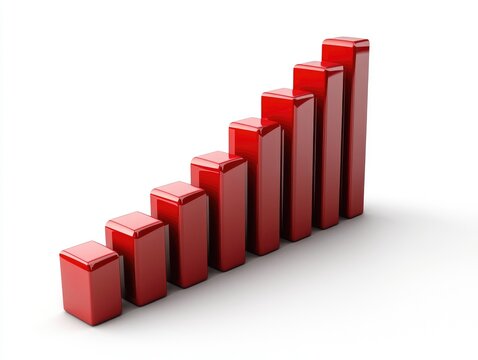 Red bar graph showing upward trend (1)