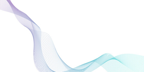 Geometrical and business and technology concept blend line abstract grey wave on white background, Dynamic curved flowing lines abstract background, technology and sound wave pattern background.