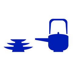 三段盃とお銚子