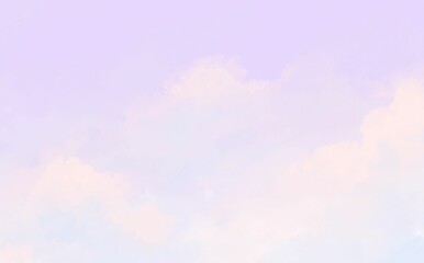 美しい夕暮れの空　背景