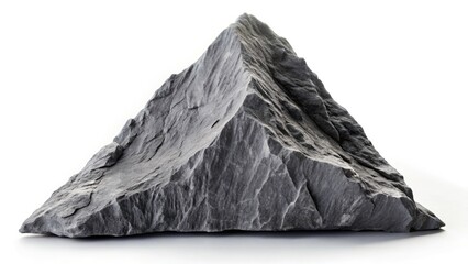 Gray Black Slate Stone Mountain Texture Background - High Resolution Image