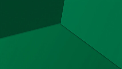 Abstract dark teal and green geometric shapes background