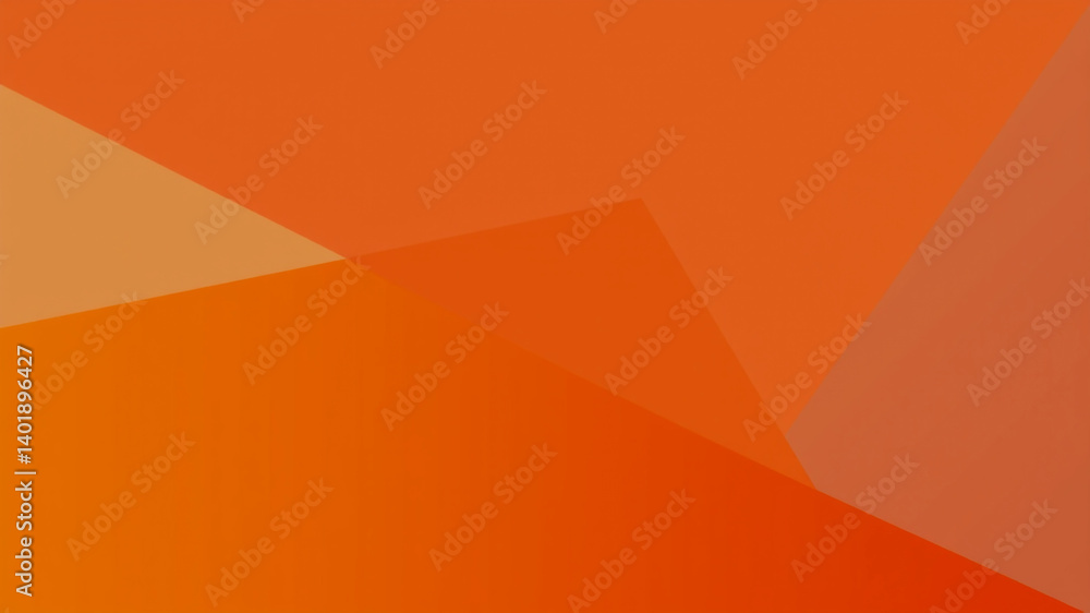 Poster abstract orange gradient layers background design