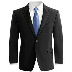 business suit and tie