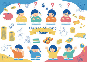 お金について学ぶ子どもたち