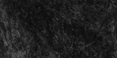 dark Black textured grunge background, black chalk board or blackboard scratch texture, Rough Black wall slate texture of old grunge wall, marble texture cement dark black gray panorama plaster.